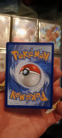 Eevee Snowflake Stamped #133 Pokemon Card Holiday 151 NM-MT 2025 - Image 2