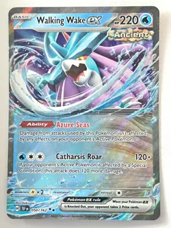 Walking Wake ex 050/162 Double Rare Temporal Forces - Pokemon TCG - Near Mint NM - Image 1