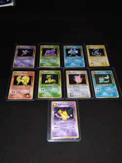 Vintage 🌀Japanese Holos Nm Pokemon Cards Lot Of 9 - Image 1