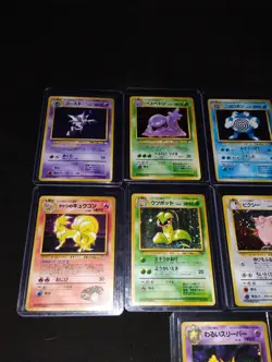 Vintage 🌀Japanese Holos Nm Pokemon Cards Lot Of 9 - Image 2