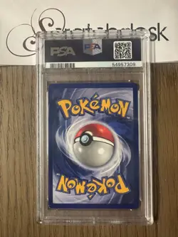 PSA 8 - Pokemon RATTATA 61/102 - 1ST EDITION SHADOWLESS BASE SET - First - Image 2