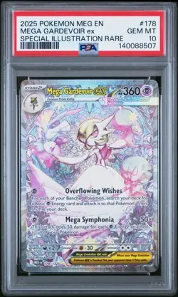 MEGA GARDEVOIR ex SIR 178/132 Pokemon Mega Evolution PSA 10 GEM *hl - Image 1