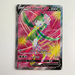Hisuian Lilligant V - 162/189 - Pokemon Astral Radiance Sword Shield Full Art NM - Image 1