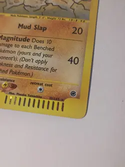 Dugtrio 10/165 Holo Expedition Base Set Pokemon Nintendo E- Reader - Image 2