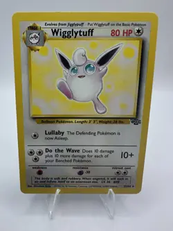 Wigglytuff 32/64 - Jungle Set - Vintage 1999 - Pokemon TCG - Image 1