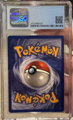 Pokemon 1999 Machamp 8/102 Holo 1st Edition - CGC 7 Graded - Image 2