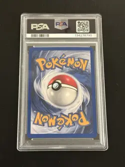 Pokemon Entei 2001 Reverse Holo Black Star Movie Promo PSA 9 - Image 2