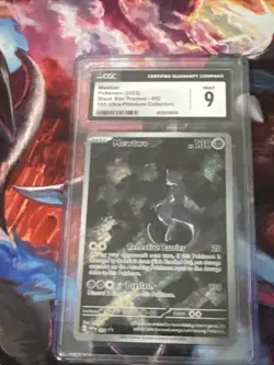 MEWTWO 052 Black Star Promo Pokemon Premium Collection CGC 9 Mint *mv - Image 1