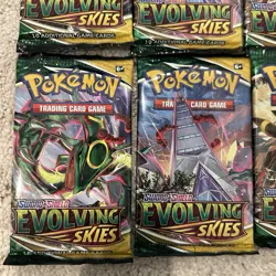 Pokemon Evolving Skies 8 Booster Packs **SEALED/From ETB** - Image 5