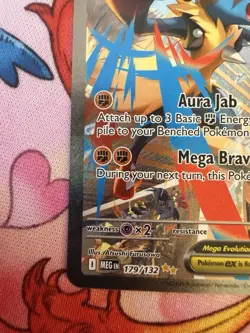 Mega Lucario ex 179/132 - SIR - Pokemon TCG: Mega Evolution - MEGen -PACK FRESH- - Image 5