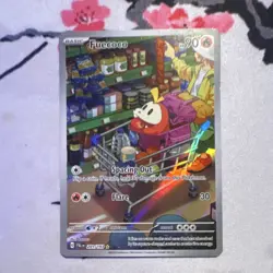 Pokemon Fuecoco Illustration Rare Full Art Holo 201/193 SV02 Paldea Evolved - Image 1