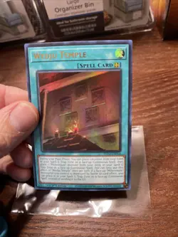 Yu-Gi-Oh Wedju Temple Ultra Rare 1st Edition INFO-EN054 - Image 3