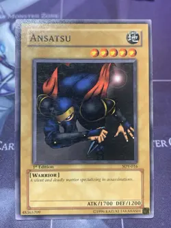 Ansatsu SDY-016 Starter Deck: Yugi 1st Edition Yu-Gi-Oh Card - Image 1