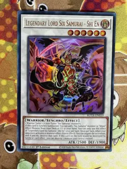 Yugioh Legendary Lord Six Samurai - Shi En ROTA-EN039 Single - Image 1