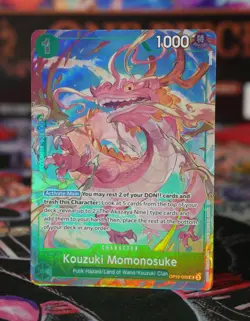 Kouzuki Momonosuke One Piece TCG OP10-028 Best Selection Vol. 4 English Alt - Image 1
