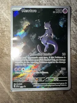 Pokemon 151 PROMO - Mew ex, Mewtwo, 3 Cards, English - Image 2