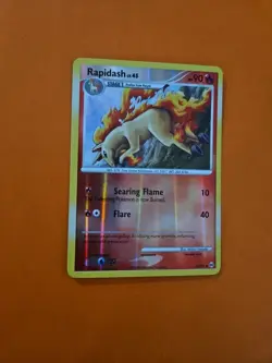 Rapidash 47/99 Reverse Holo Uncommon Platinum Arceus Pokemon Card 2009 NM/LP - Image 1