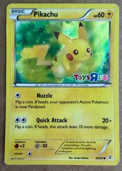 Pikachu - (Toys R Us) 026/083 Miscellaneous Cards & Products Holo - Image 1