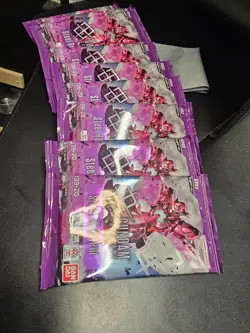 Gundam Card Game GD-03 Steel Requiem Booster Pack ENGLISH TCG SEALED LOT OF 9!! - Image 2