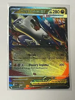 Mega Latias EX 011 Me: Mega Evolution Promo Holo Card Near Mint Condition - Image 1