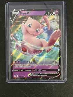 Pokemon Mew V Promo Holo Oversized 069/189 Jumbo Cards 180 HP English TCG - Image 1