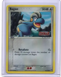 Pokemon Card - Bagon Reverse Stamp - 43/108 - EX Power Keepers - 2007 - Image 1