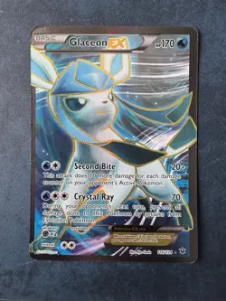 Pokemon Card - Glaceon EX - 116/124 - Fates Collide - 2016 - Image 1