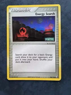 Pokemon Card - Energy Search Reverse - 94/115 - EX Unseen Forces - 2005 - Image 1