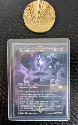 MTG Final Fantasy - Card #335: The Darkness Crystal, Borderless (Non-Foil) - Image 1