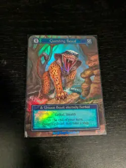 Questing Beast FOIL Sorcery Contested Realm NM AL - Image 1