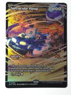 Spectacular Pileup (Showcase) Aetherdrift Foil - Image 1