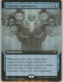Vesuvan Duplimancy 397 Borderless Foil NM DMU Dominaria United MTG - Image 1
