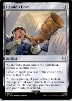 Herald's Horn U Commander: The Lord of the Rings: Tales of Middle-earth 280 NM - Image 1