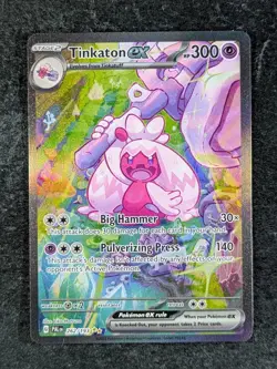 2023 Pokemon TINKATON EX 262/193 Paldea Evolved Special Illustration Rare ENG - Image 1