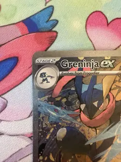 Pokemon TCG Greninja ex 132 Sv: Scarlet & Violet Black Star Promo NM/M - Image 2