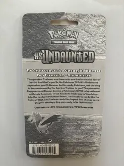 Pokemon HeartGold SoulSilver Undaunted Blister Pack Skarmory Booster Sealed New - Image 2