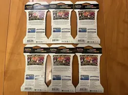 2020 Pokemon TCG Sword & Shield Darkness Ablaze 6x Sleeved Booster Packs Sealed - Image 5