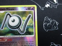 Pokemon TCG Secret Wonders Reverse Holo Unown N 69/132 2007 - Image 3