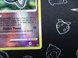 Pokemon TCG Secret Wonders Reverse Holo Unown N 69/132 2007 - Image 4