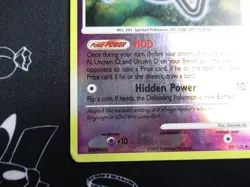 Pokemon TCG Secret Wonders Reverse Holo Unown N 69/132 2007 - Image 5