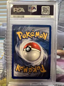 2001 Pokemon Game Promo Brock's Vulpix 37/132 Wizard Gold Stamp PSA 6 - Image 2