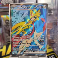 Pokemon TCG English SV09: Journey Together 176/159 UR Hop's Zacian ex NM - Image 1