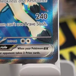 Pokemon TCG English SV09: Journey Together 176/159 UR Hop's Zacian ex NM - Image 3