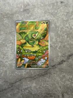Pokemon SV Black Bolt Lot Snivy 087 Servine 088 Serperior ex 164 - Image 2