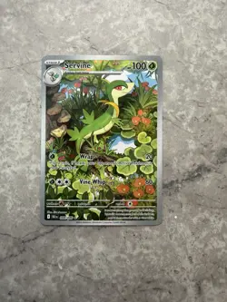 Pokemon SV Black Bolt Lot Snivy 087 Servine 088 Serperior ex 164 - Image 4