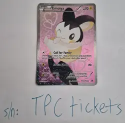 HOLOFOIL Emolga EX Full Art - Legendary Treasures - Pokemon - NM -TCG $75 - Image 1