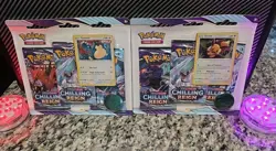 2x Chilling Reign 3 Pack Blister Eevee Snorlax Pokemon 2021 Sword & Shield SET🔥 - Image 1