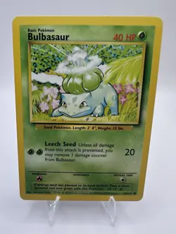 Bulbasaur 44/102 - Base Set - Vintage 1999 - Pokemon TCG - Image 1