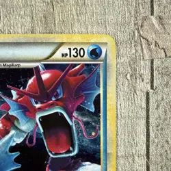 Gyarados (Red) Shiny Pokemon TCG HeartGold SoulSilver #123/123 Holo LP - Image 4