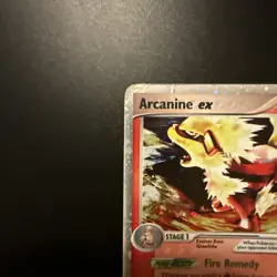 🔥 Arcanine-EX - 83/92 -Holo EX Pokemon Legend Maker Dmg - Image 2